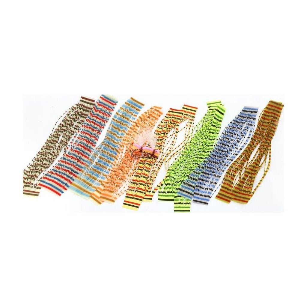 Triple Barred Heavy Duty Silicone Legs - Synthetic Fibers & Flash - Fly Fish Food