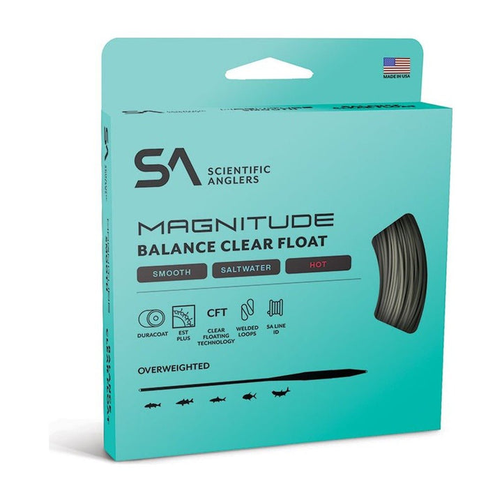 Scientific Anglers - Magnitude Smooth Balance Fly Line - Clear Tip - Fly Lines - Fly Fish Food