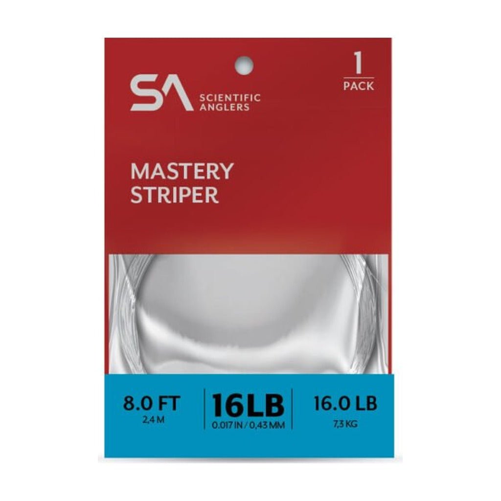 Scientific Anglers Mastery Striper Leader - 1 Pack - Tippet, Leader & Accessories - Fly Fish Food