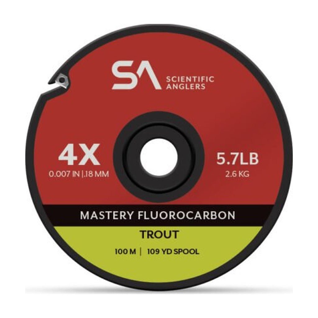 Scientific Anglers Mastery Trout Fluorocarbon Tippet - 100M - Tippet, Leader & Accessories - Fly Fish Food