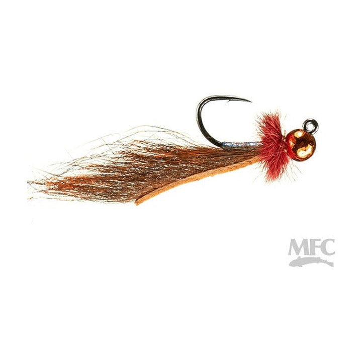 Mayer's Jig Mini Leech Lucent - Rust - Flies - Fly Fish Food