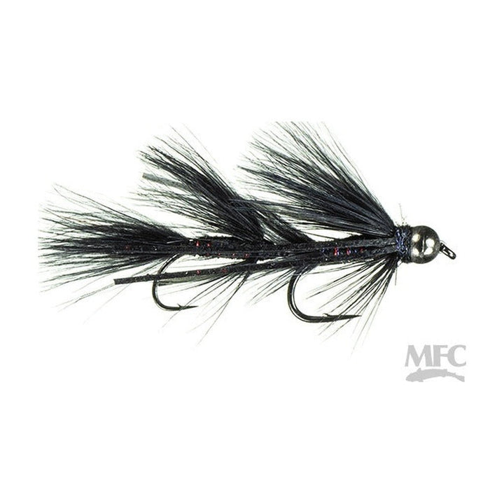 Galloup's Micro Peanut Envy - Black - Flies - Fly Fish Food