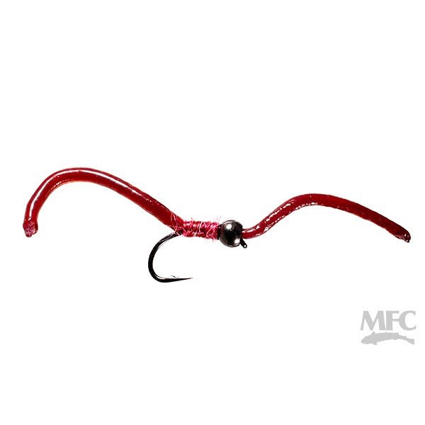 Trina's Squirm - Wine - Flies - Fly Fish Food