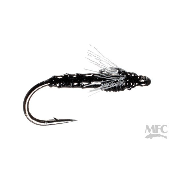 Hilbert's Day Saver Midge - Black - Flies - Fly Fish Food