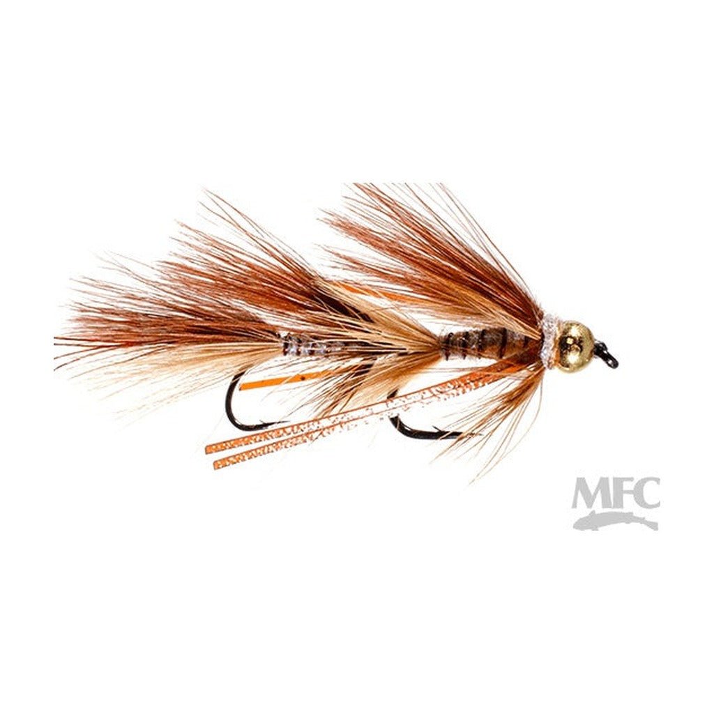 Galloup's Micro Peanut Envy - Brown/Tan - Flies - Fly Fish Food