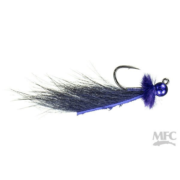 Mayer's Jig Mini Leech Lucent - Purple - Flies - Fly Fish Food