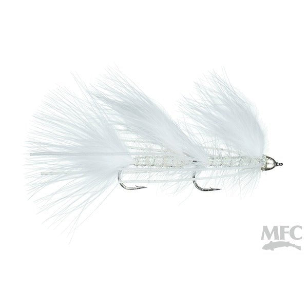 Galloup's Mini Peanut Envy - White - Flies - Fly Fish Food