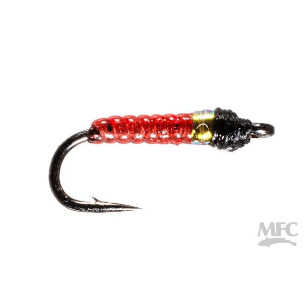 Juan's Bling Midge 2.0 - Red - Flies - Fly Fish Food