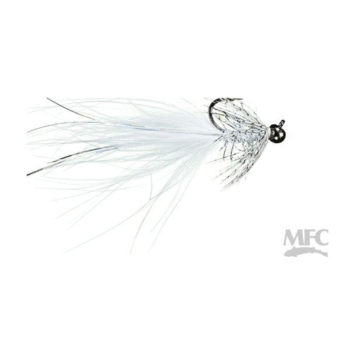 Rowley's Pitching Leech - White/Silver Bead - Flies - Fly Fish Food