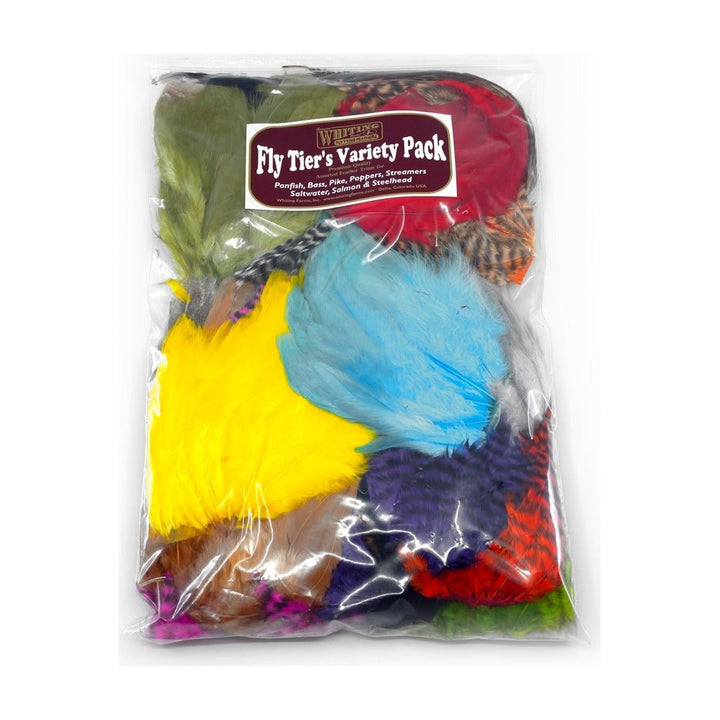 Tier's Variety Pack - Feathers & Marabou - Fly Fish Food