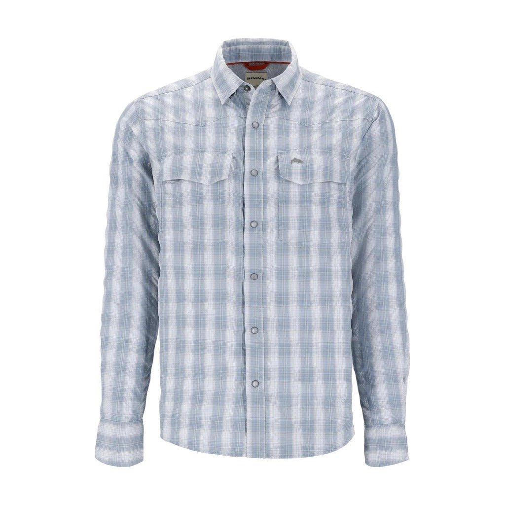 Simms - M's Big Sky Fishing Shirt - Bimini Blue - Apparel - Fly Fish Food