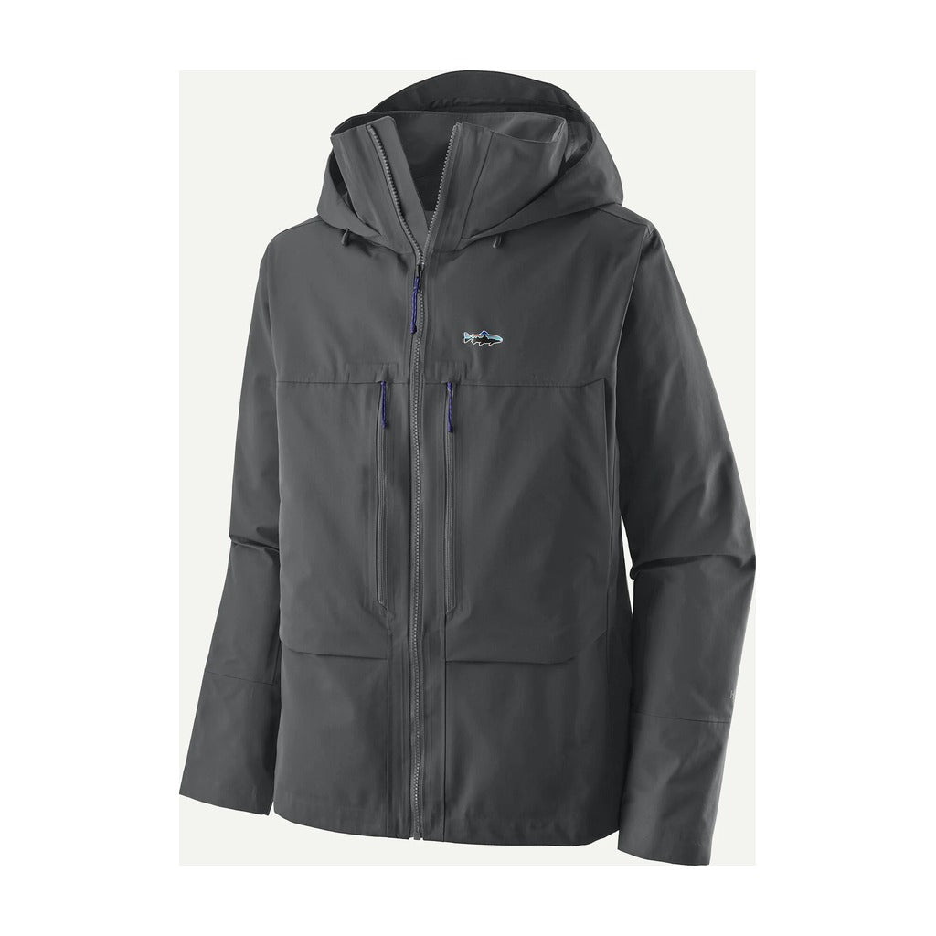 Patagonia - Men's Swiftcurrent Wading Jacket - Forge Grey - Apparel - Fly Fish Food