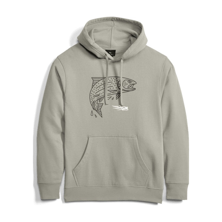 Sitka - Target Pullover Hoodie - Pebble Grey Trout - Apparel - Fly Fish Food