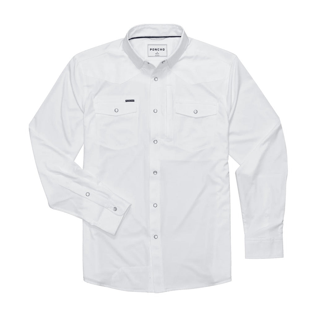 Poncho - The Odessa - White - Apparel - Fly Fish Food