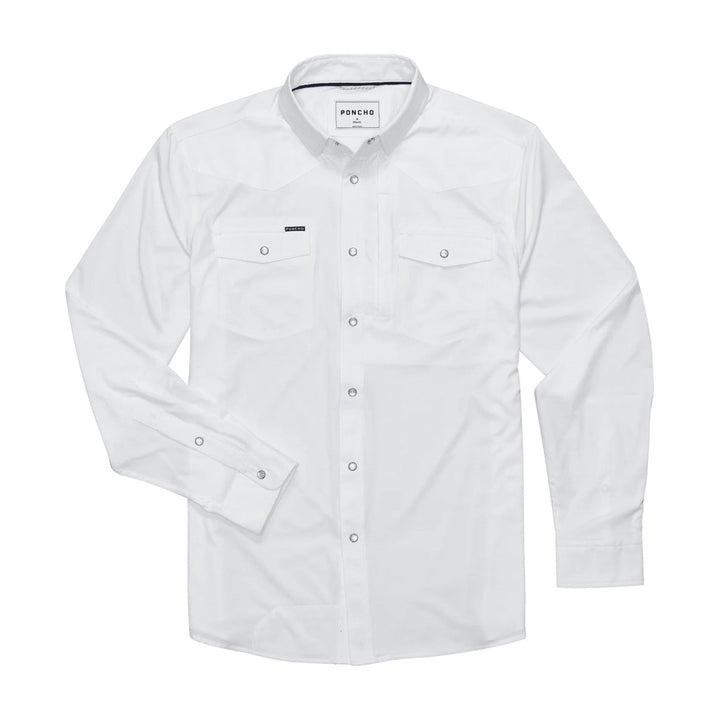 Poncho - The Odessa - White - Apparel - Fly Fish Food