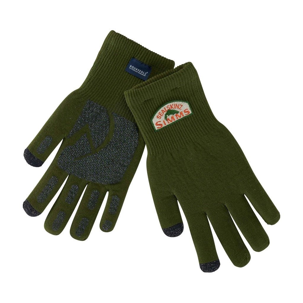 Simms - Men's X SealsSkinz Rangeley Waterproof Glove - Loden - Apparel - Fly Fish Food