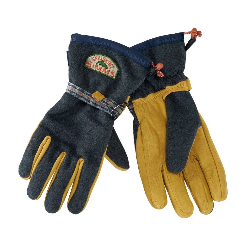 Simms - Men's X SealsSkinz Baxter Glove - Charcoal Heather - Apparel - Fly Fish Food