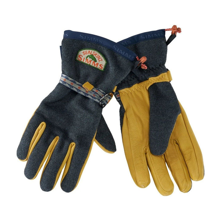 Simms - Men's X SealsSkinz Baxter Glove - Charcoal Heather - Apparel - Fly Fish Food