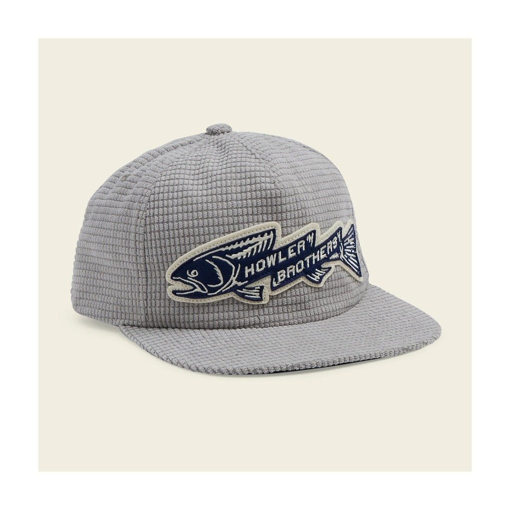 Howler Bros Unstructured Snapback Hat - Trout Bolt : Grey Grid - Hats - Fly Fish Food