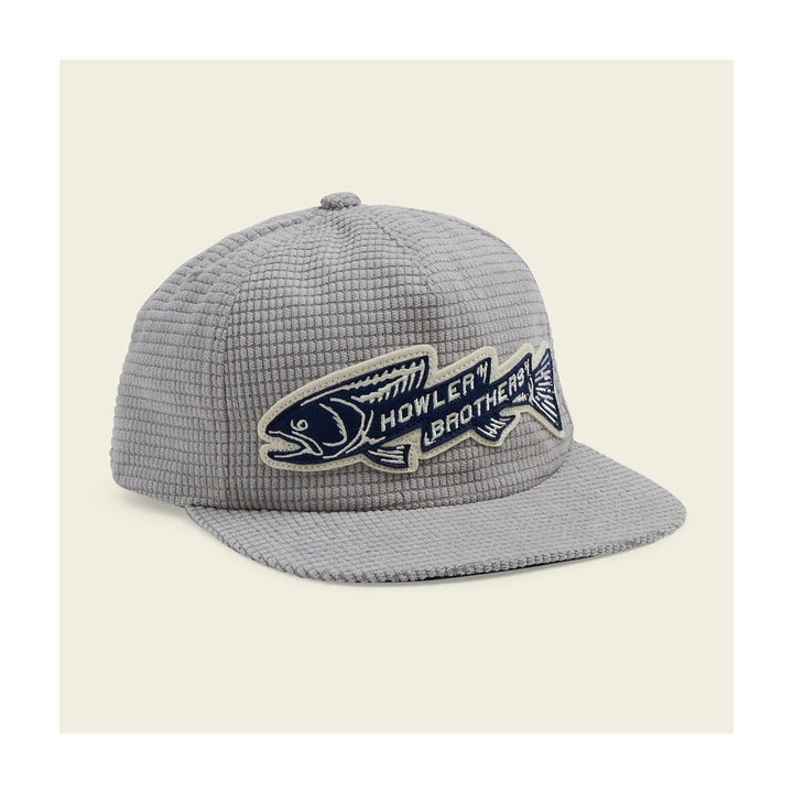 Howler Bros Unstructured Snapback Hat - Trout Bolt : Grey Grid - Hats - Fly Fish Food