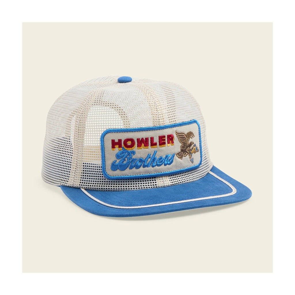 Howler Bros Unstructured Snap Back Hat - Osprey Prey Feedstore Stone: Blue - Hats - Fly Fish Food