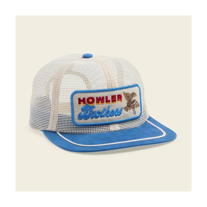 Howler Bros Unstructured Snap Back Hat - Osprey Prey Feedstore Stone: Blue - Hats - Fly Fish Food