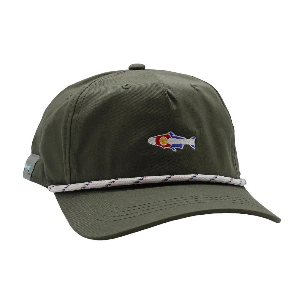 RepYourWater - Colorado Flag Unstructured 5 Panel Hat - Hats - Fly Fish Food
