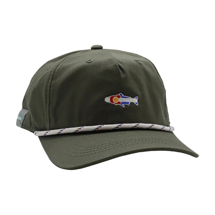 RepYourWater - Colorado Flag Unstructured 5 Panel Hat - Hats - Fly Fish Food