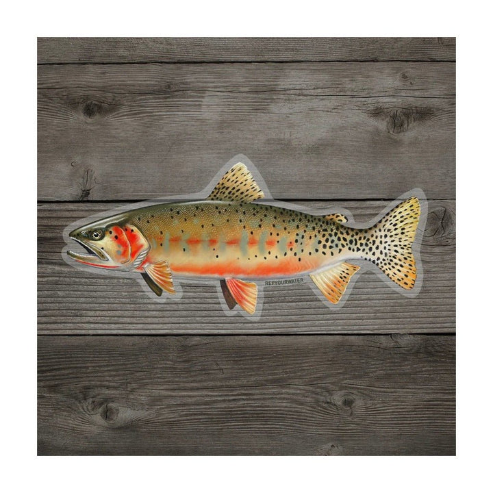 Rep Your Water - Cuttie Sticker - Stickers - Fly Fish Food