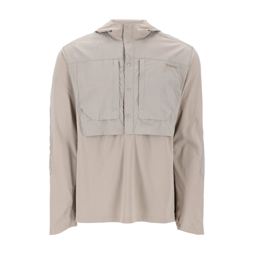 Simms Men's Latitude BiComp Hoody - Dolomite - Apparel - Fly Fish Food