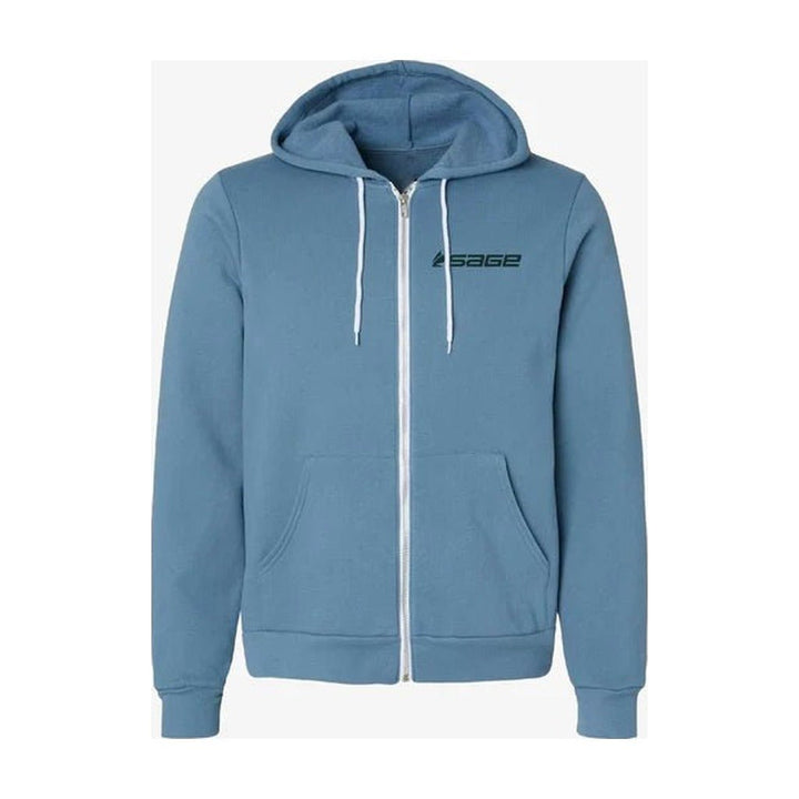 Sage Creekside Zip Hoodie - Steel Blue - Apparel - Fly Fish Food