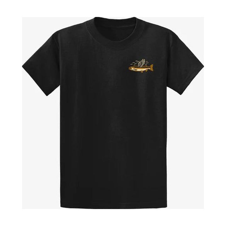 Redington Flying Fish Tee - Black - Apparel - Fly Fish Food