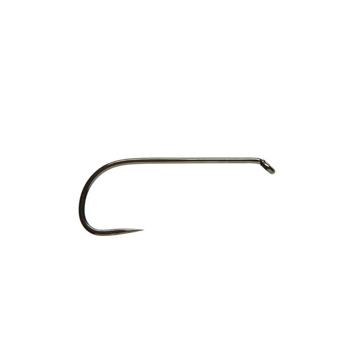 Fulling Mill 5165 Complete Dry Long Shank Hook Black Nickel Barbless - Hooks & Shanks - Fly Fish Food