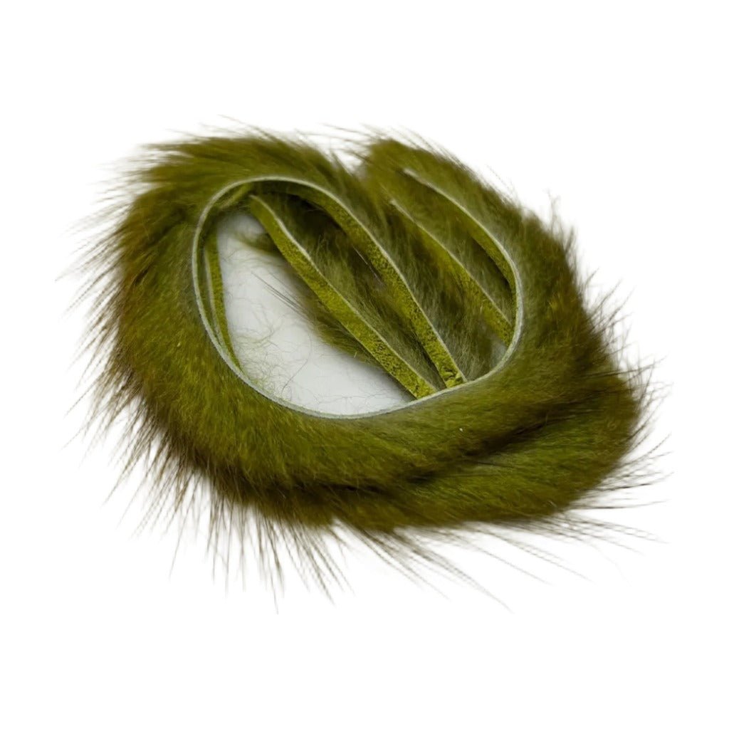 Muskrat Zonker Strips - Hair & Fur - Fly Fish Food