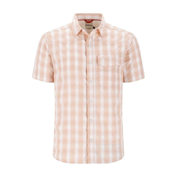 Simms - M's Big Sky Shirt - Short Sleeve - White Starfish - Apparel - Fly Fish Food
