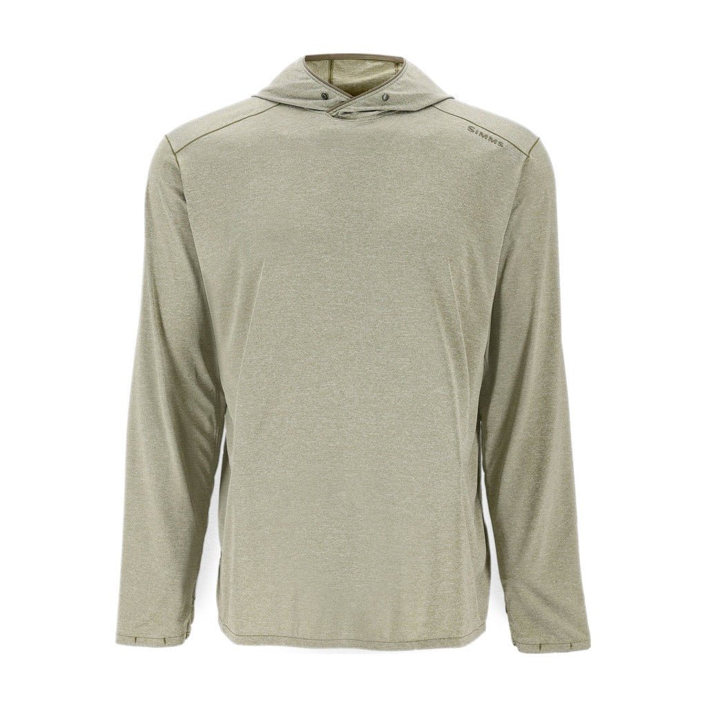 Simms M's Bugstopper SolarFlex Hoody - Loden Heather - Apparel - Fly Fish Food