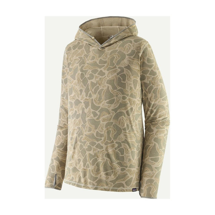 Patagonia - M's Tropic Comfort Natural Sun Hoody - Coastal Edge: Natural - Apparel - Fly Fish Food