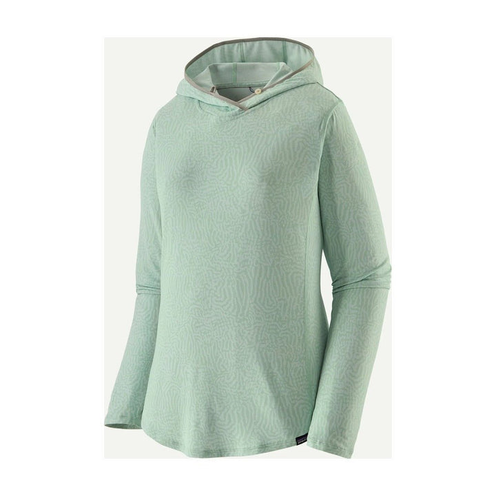 Patagonia - Women's Tropic Comfort Natural Sun Hoody - Sea Run: Thin Ice - Apparel - Fly Fish Food