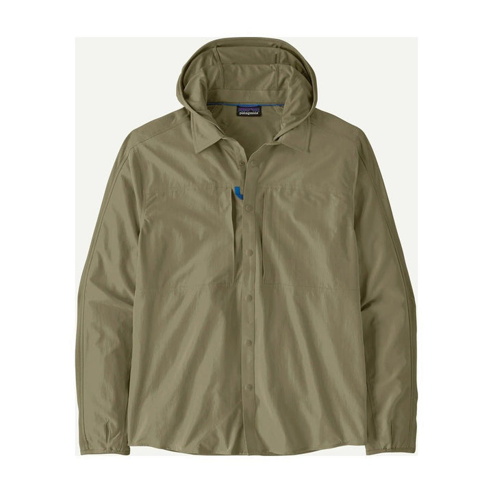 Patagonia - Men's River Rambler Hybrid Sun Hoody - River Rock Green - Apparel - Fly Fish Food