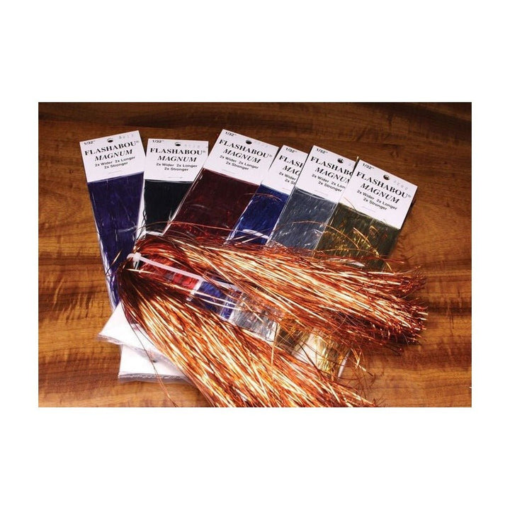 Flashabou Magnum - Synthetic Fibers & Flash - Fly Fish Food