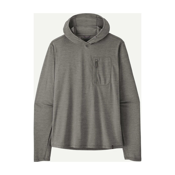 Patagonia - Men's Capilene Cool Sun Hoody - Forge Grey - Noble Grey X - Dye - Apparel - Fly Fish Food