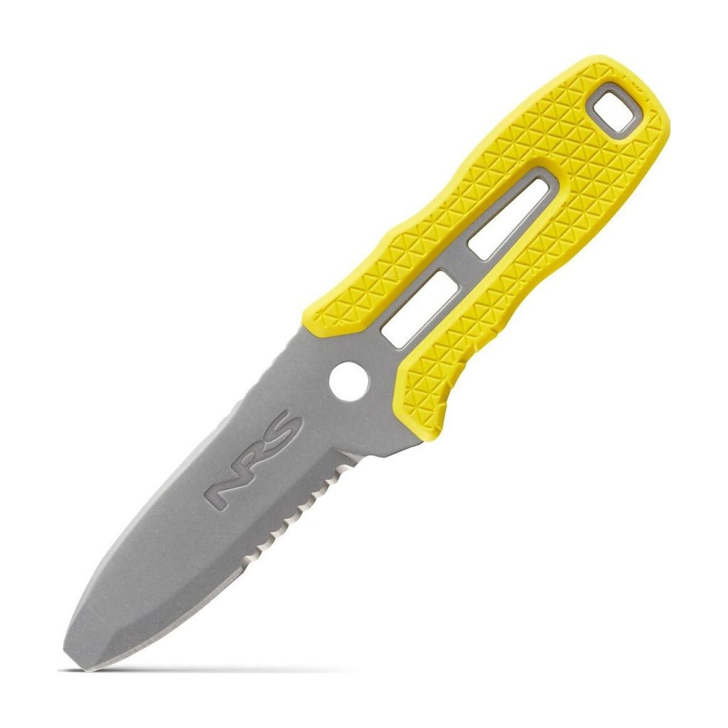 NRS Pilot Knife - Safety Yellow - Float Tubes & Accessories - Fly Fish Food