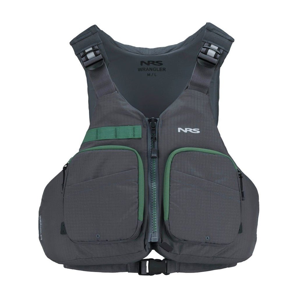 NRS Wrangler PFD - Charcoal - Float Tubes & Accessories - Fly Fish Food