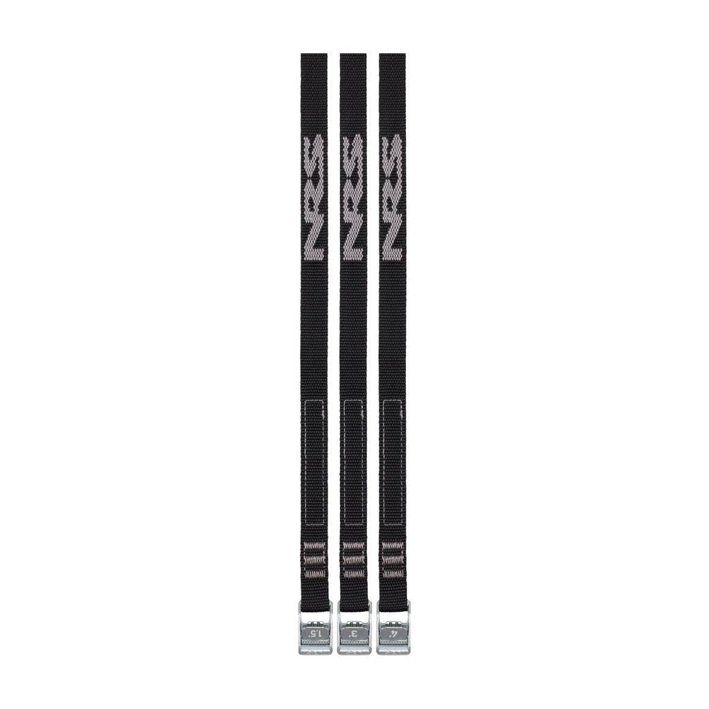 NRS 5/8" Micro Straps Pair - Stealth Black - Float Tubes & Accessories - Fly Fish Food