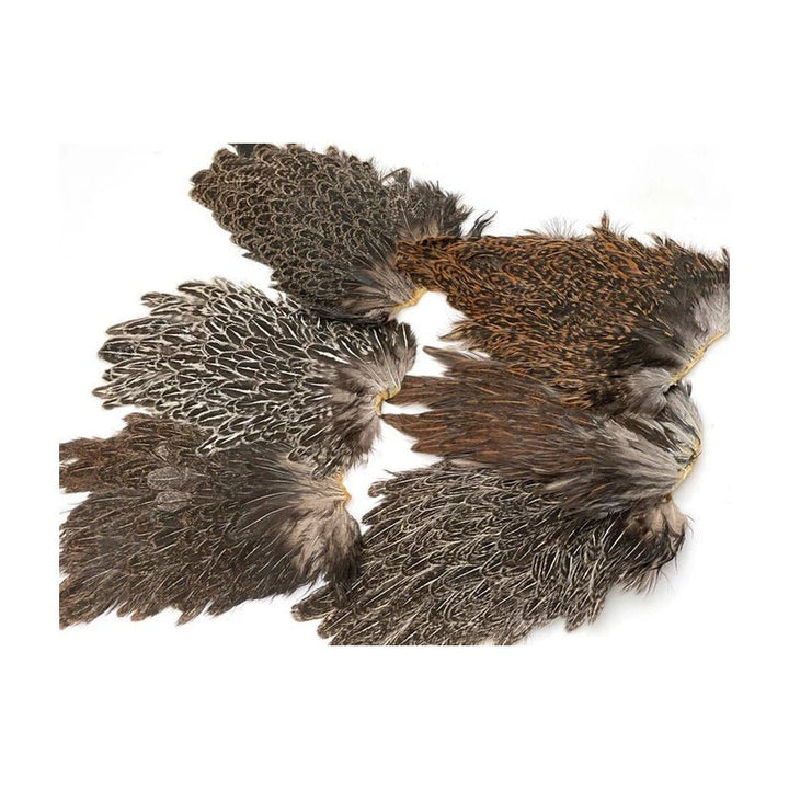 Moonlit India Hen Back Saddles - Feathers & Marabou - Fly Fish Food