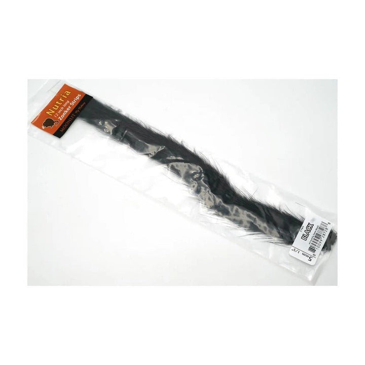 Moonlit Nutria Zonkers 5mm 1/5" - Hair & Fur - Fly Fish Food