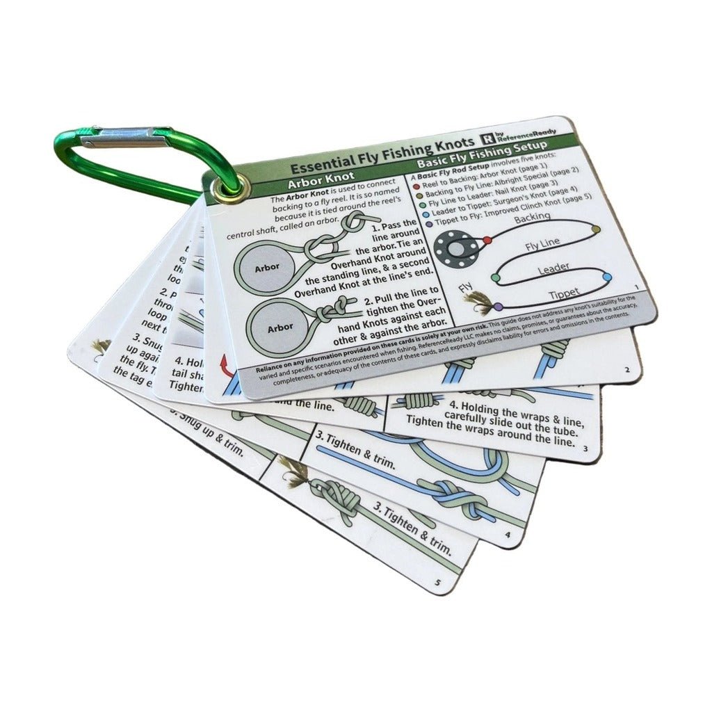 Fly Fishing Knot Cards - Books & Videos Etc. - Fly Fish Food