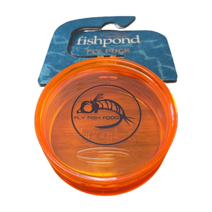 Fly Fish Food "FFF" Logo Fishpond Fly Puck - Fly Boxes - Fly Fish Food