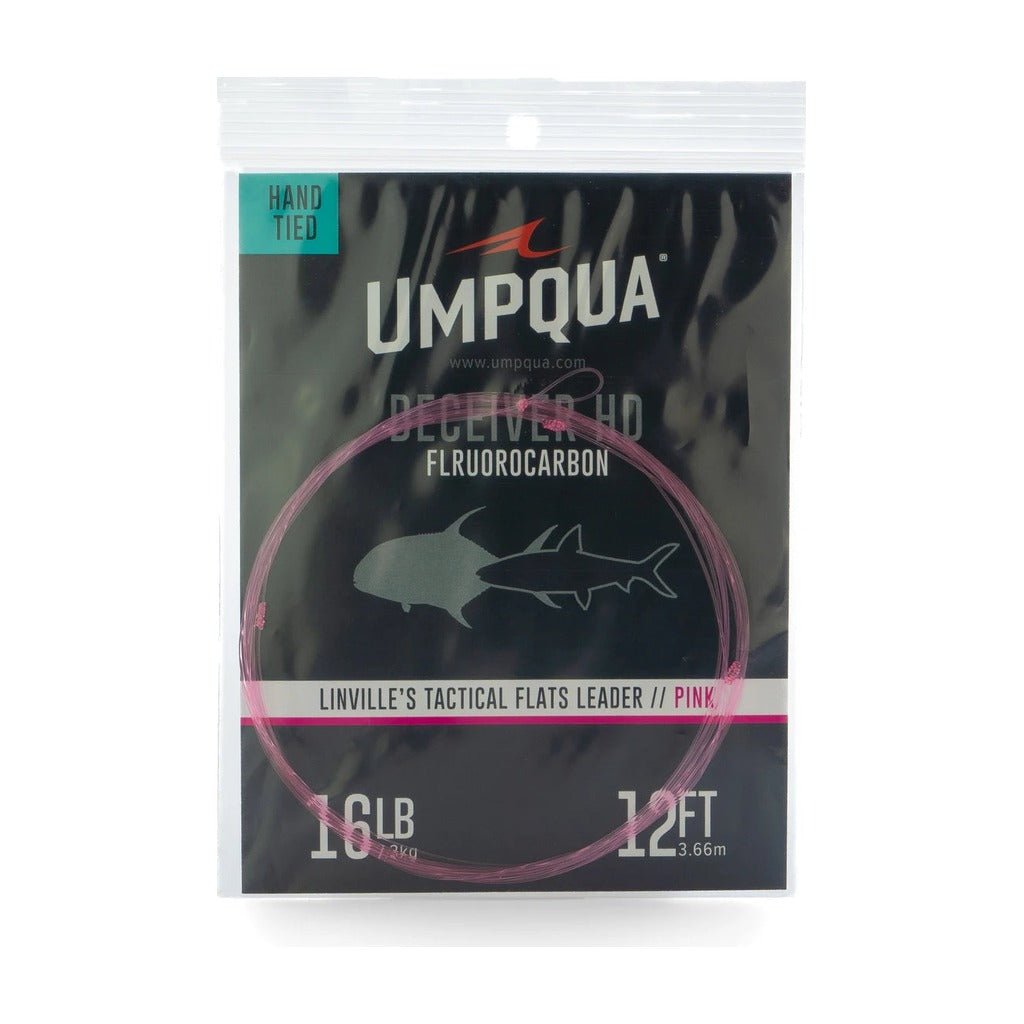 Umpqua Linville Tactical Flats Leader - Pink - Tippet, Leader & Accessories - Fly Fish Food