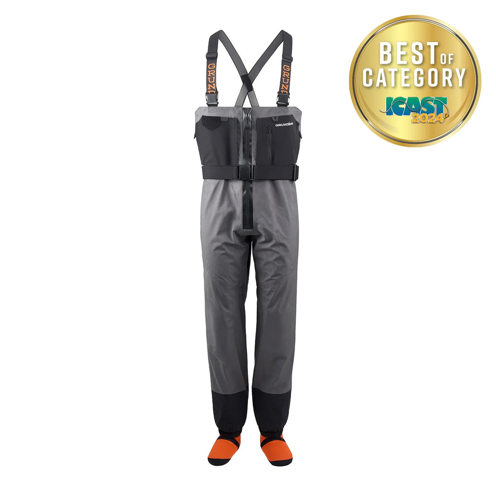 Grundens - Men's Vector Zip Stockingfoot Wader - Waders - Fly Fish Food